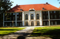 Frontansicht des Schlosses Schönhausen